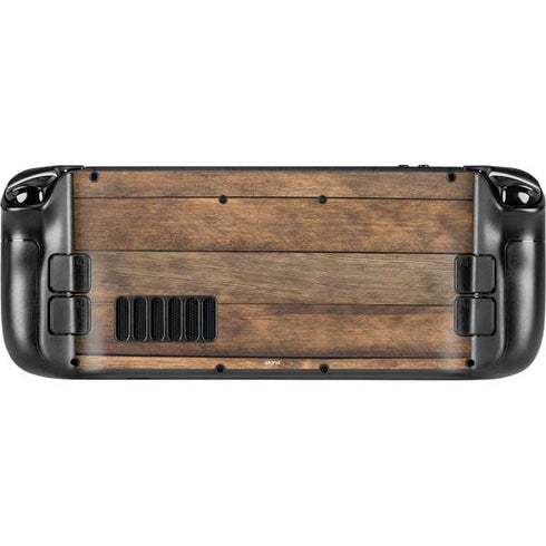 Early American Wood Planks Steam Deck Handheld Gaming Computer Skin